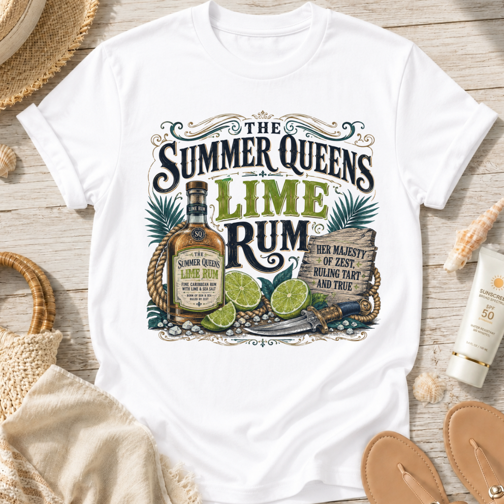 The Summer Queens Lime Rum T-Shirt