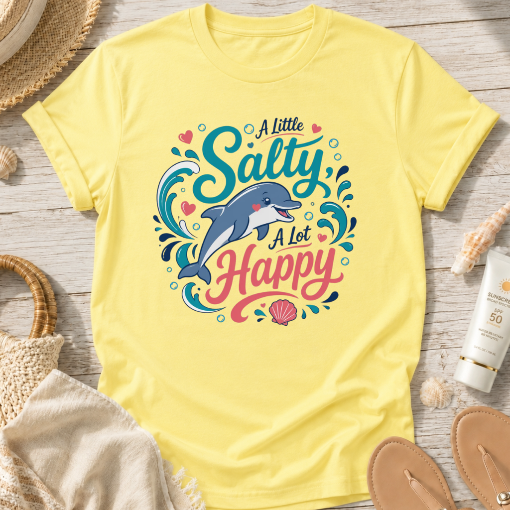 A Little Salty, A Lot Happy T-Shirt