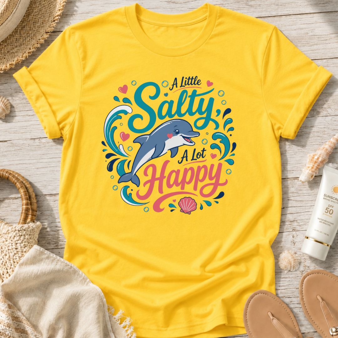 A Little Salty, A Lot Happy T-Shirt