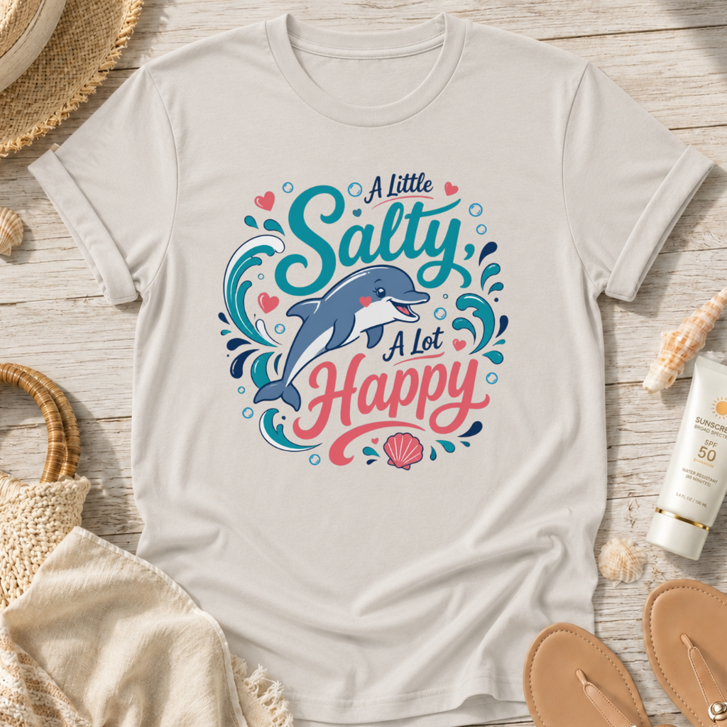 A Little Salty, A Lot Happy T-Shirt
