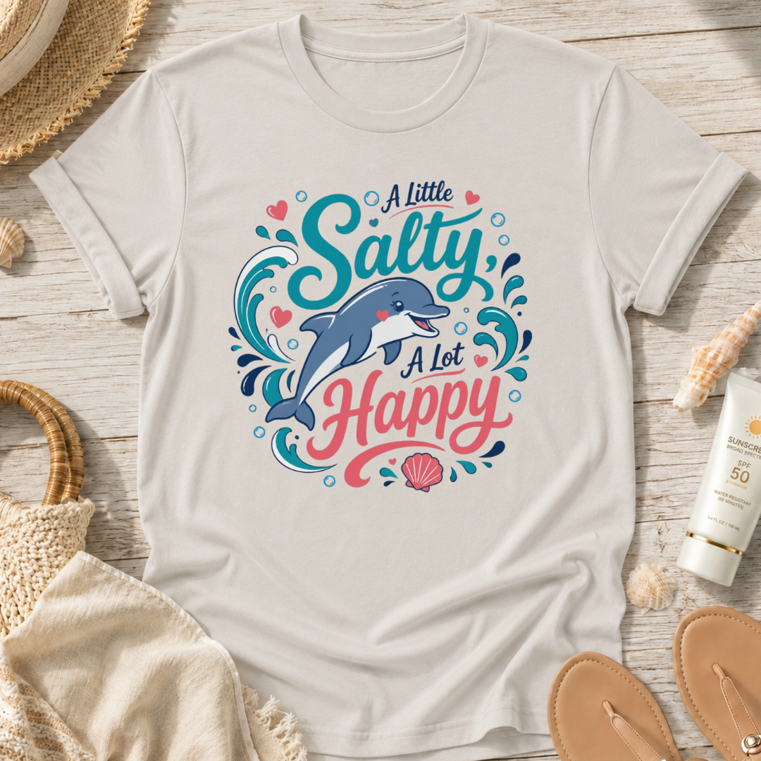 A Little Salty, A Lot Happy T-Shirt