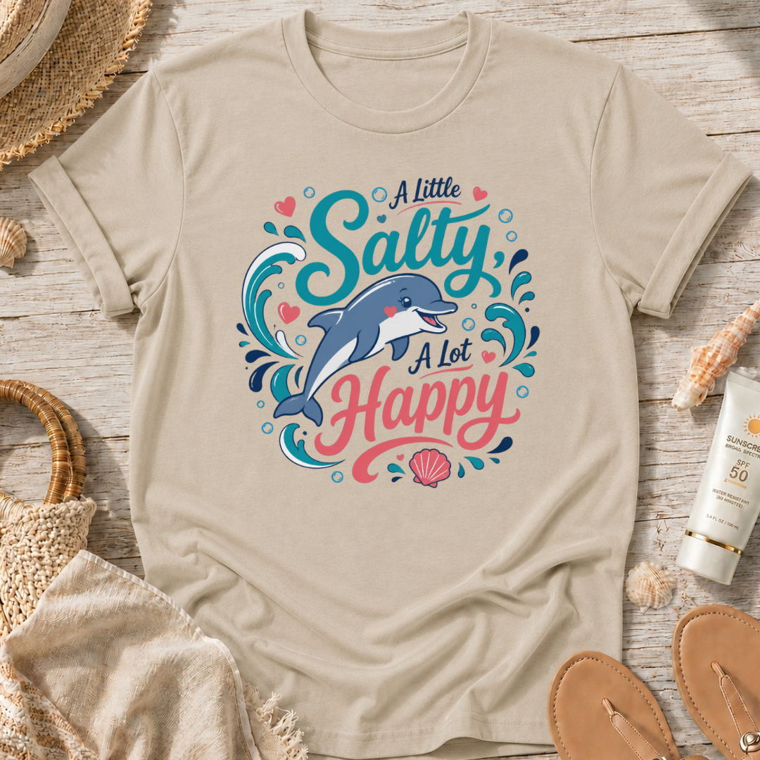 A Little Salty, A Lot Happy T-Shirt