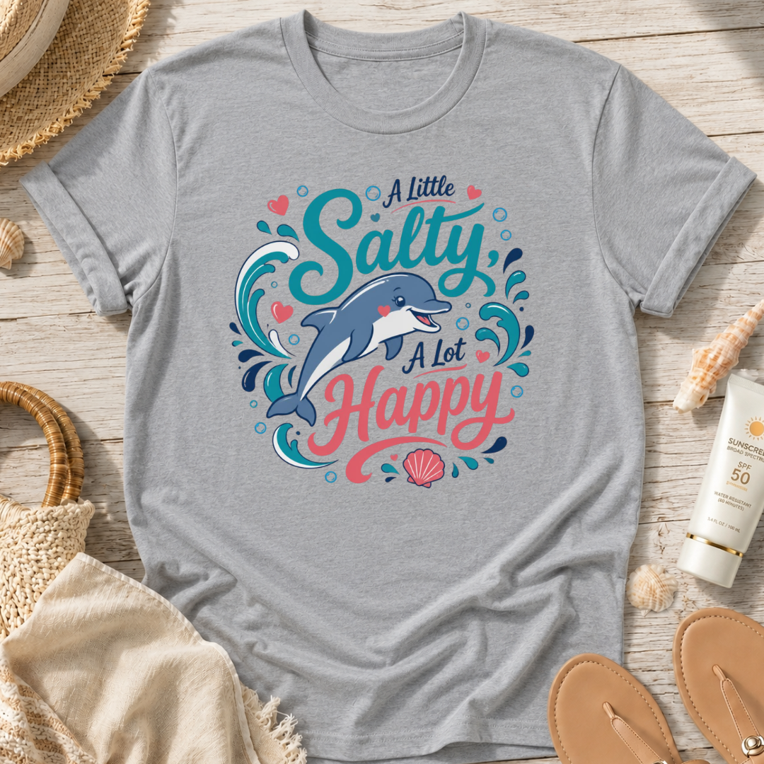 A Little Salty, A Lot Happy T-Shirt