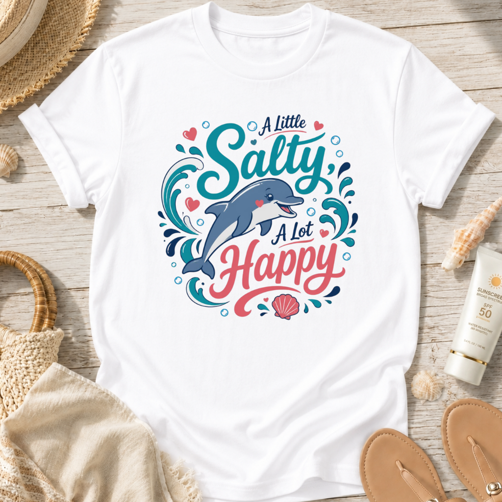 A Little Salty, A Lot Happy T-Shirt