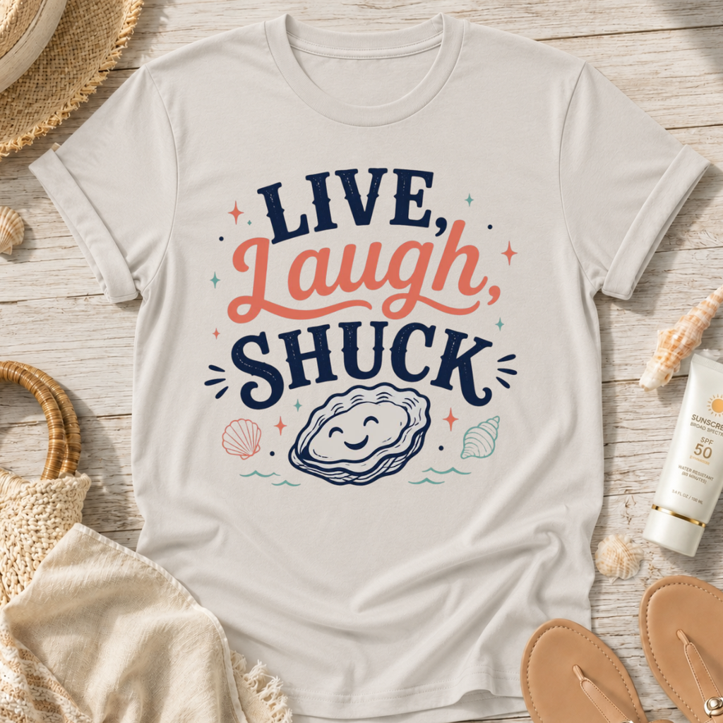 Live, Laugh, Shuck T-Shirt