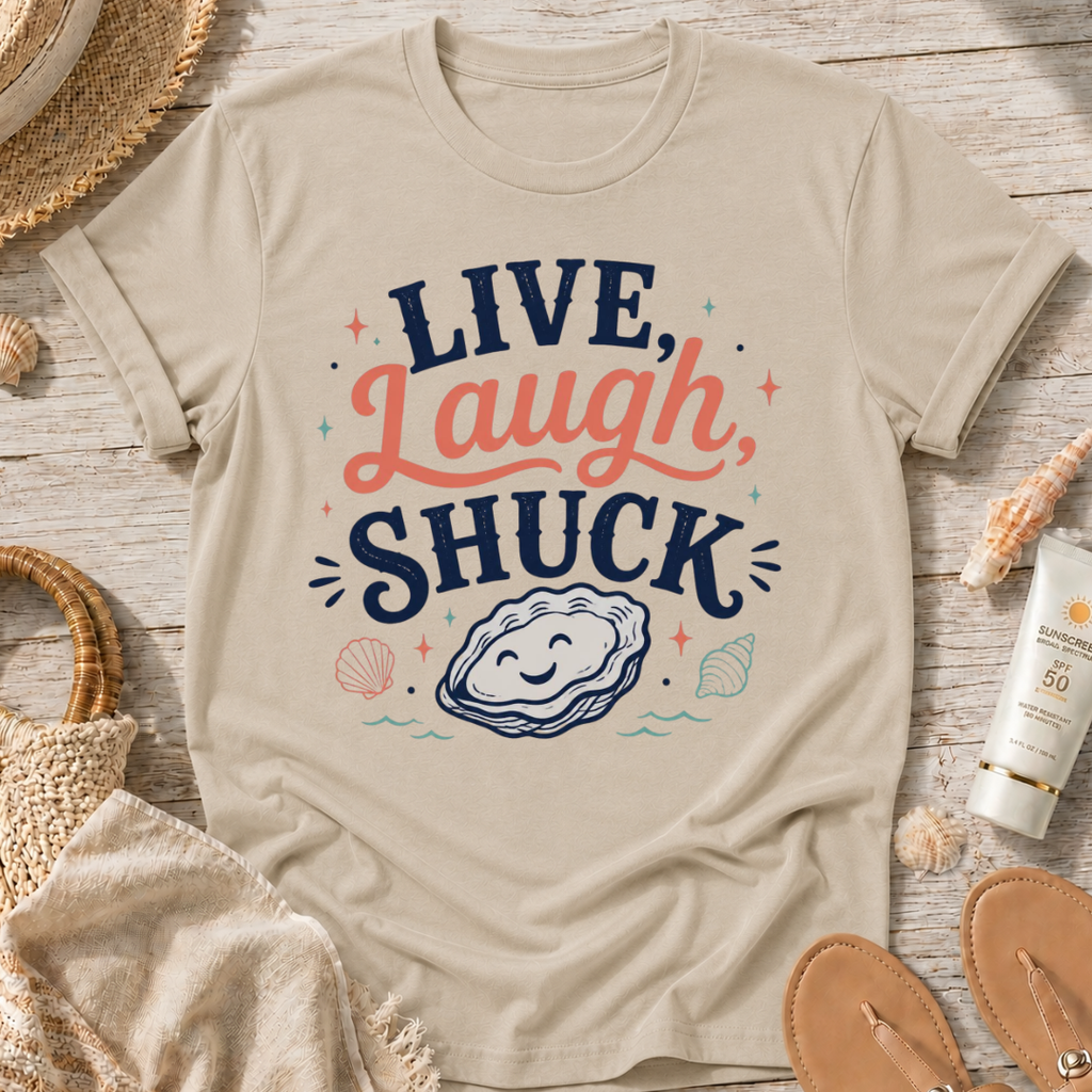 Live, Laugh, Shuck T-Shirt