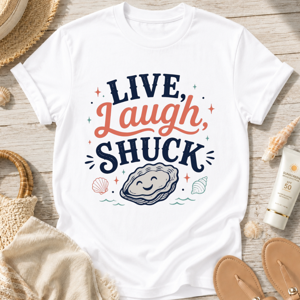 Live, Laugh, Shuck T-Shirt