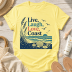 Live, Laugh, Love, Coast T-Shirt