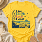 Live, Laugh, Love, Coast T-Shirt