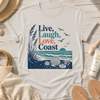 Live, Laugh, Love, Coast T-Shirt