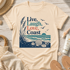 Live, Laugh, Love, Coast T-Shirt