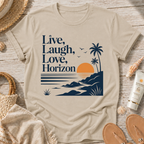 Live, Laugh, Love, Horizon T-Shirt