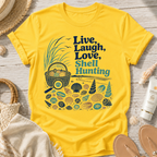 Live, Laugh, Love, Shell Hunting T-Shirt