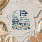 Live, Laugh, Love, Shell Hunting T-Shirt