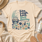 Live, Laugh, Love, Shell Hunting T-Shirt