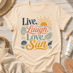 Live, Laugh, Love, Sun T-Shirt