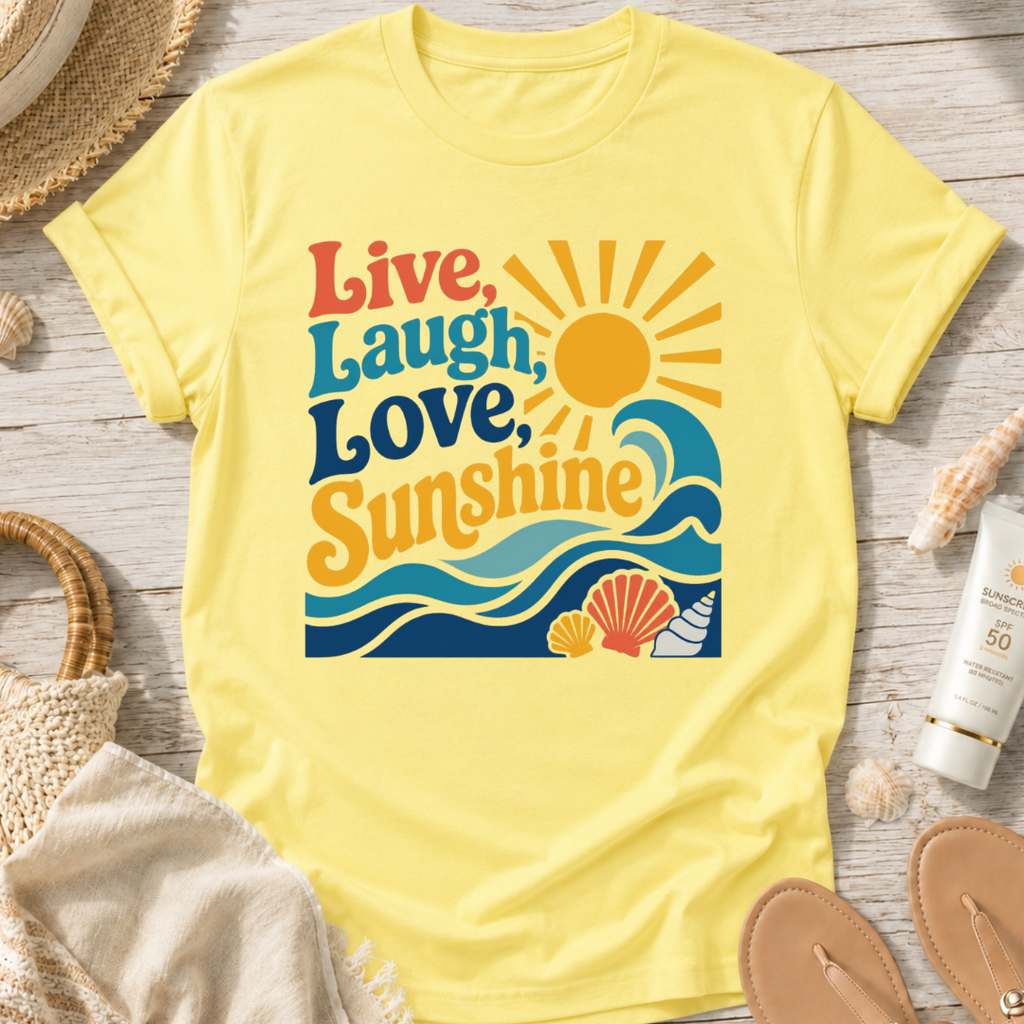 Live, Laugh, Love Sunshine T-Shirt