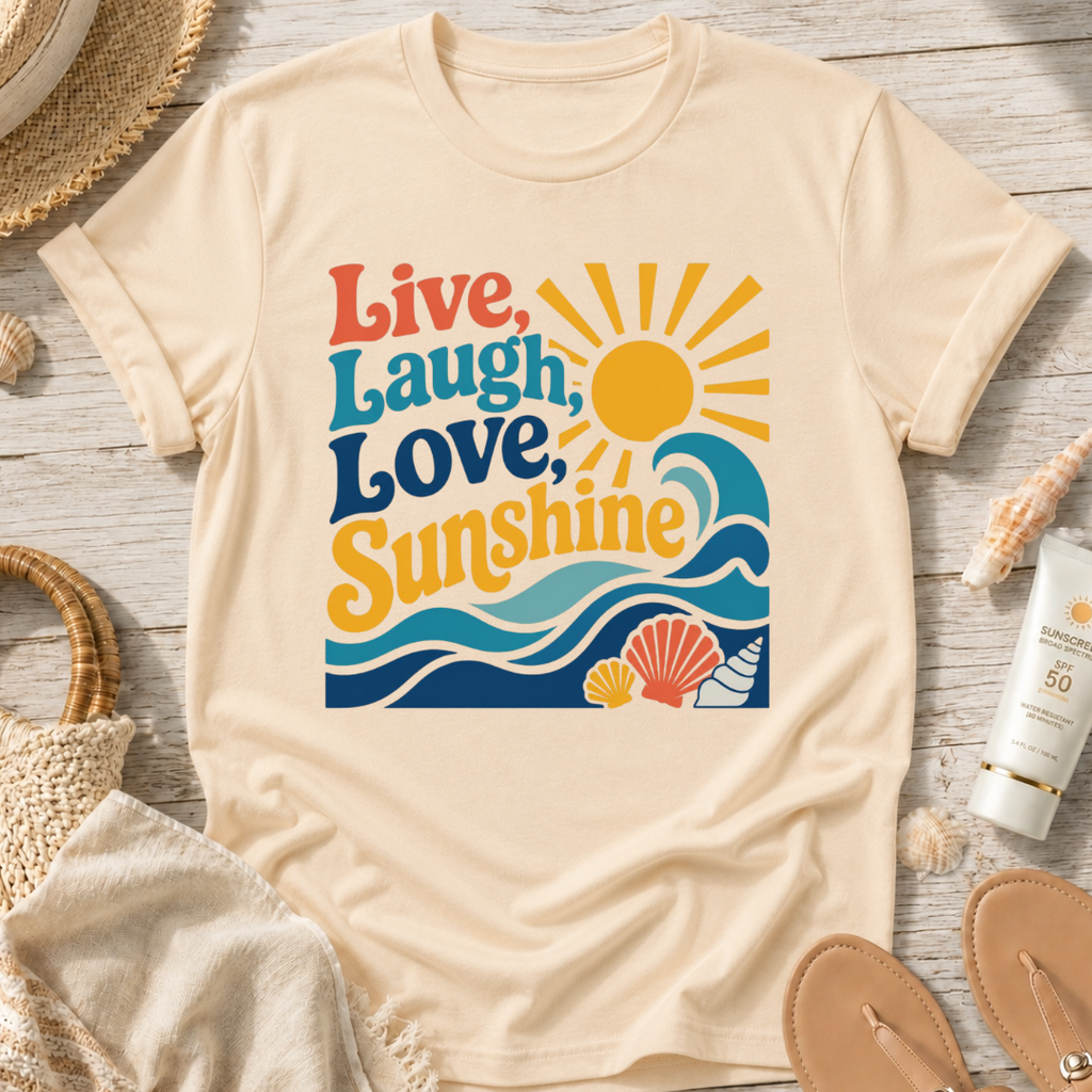 Live, Laugh, Love Sunshine T-Shirt