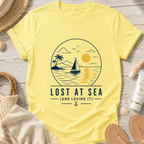 Lost at Sea Sailboat T-Shirt