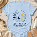 Lost at Sea Sailboat T-Shirt