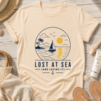 Lost at Sea Sailboat T-Shirt