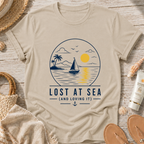 Lost at Sea Sailboat T-Shirt