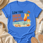 Low Tide, High Spirits Cocktail T-Shirt