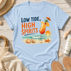 Low Tide, High Spirits Cocktail T-Shirt