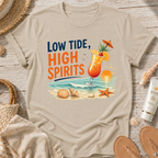 Low Tide, High Spirits Cocktail T-Shirt