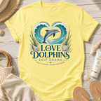 Love Dolphins Skip Drama T-Shirt