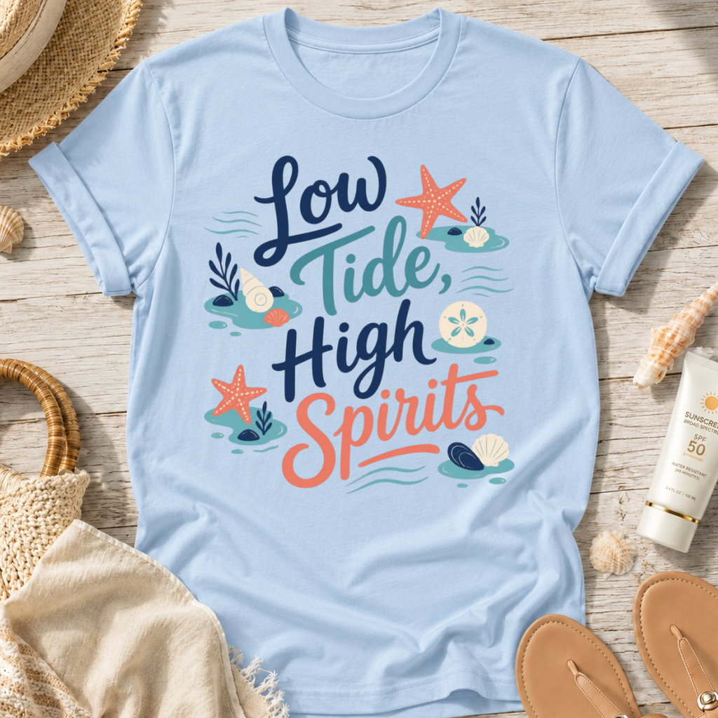 Low Tide, High Spirits T-Shirt