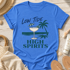 Low Tide High Spirits Cocktail T‑Shirt