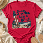 Made in America, Found at the Beach T‑Shirt