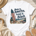 Made in America, Found at the Beach T‑Shirt