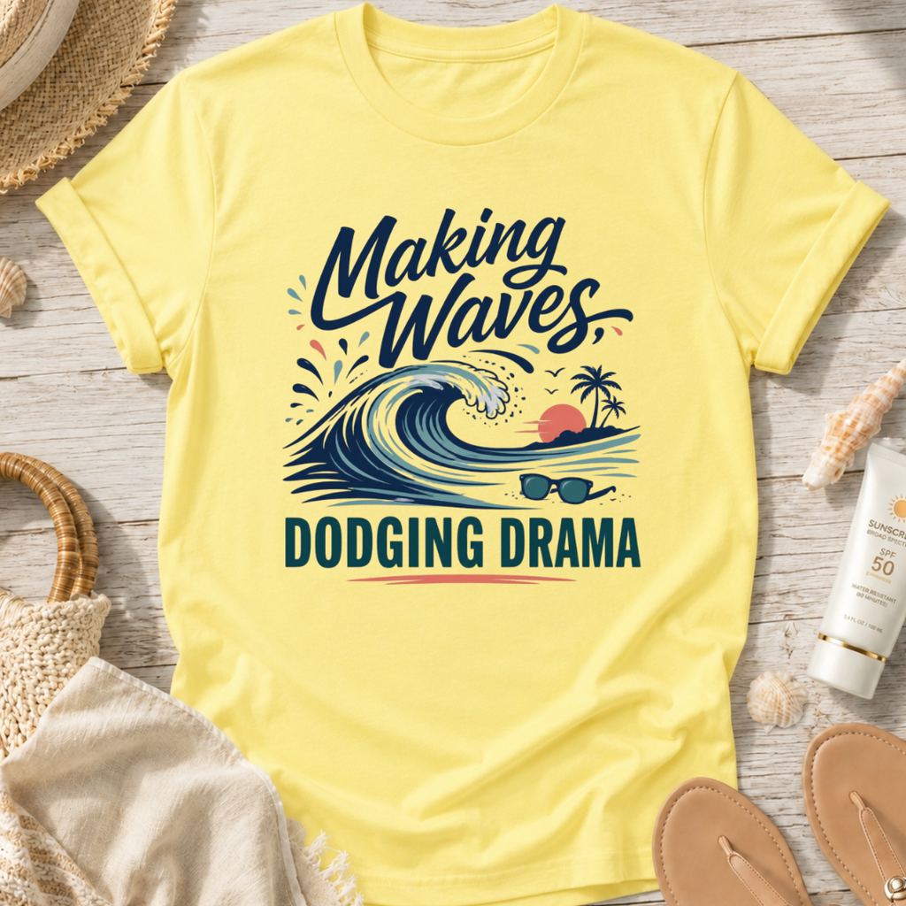 Making Waves, Dodging Drama T-Shirt