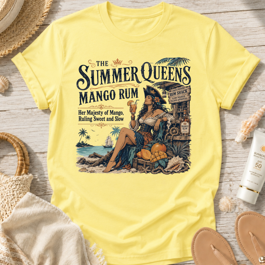 The Summer Queens Mango Rum T-Shirt