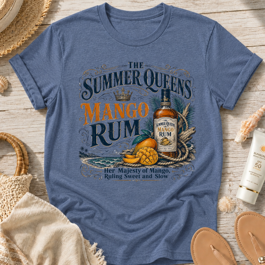 The Summer Queens Mango Rum Bottle T-Shirt