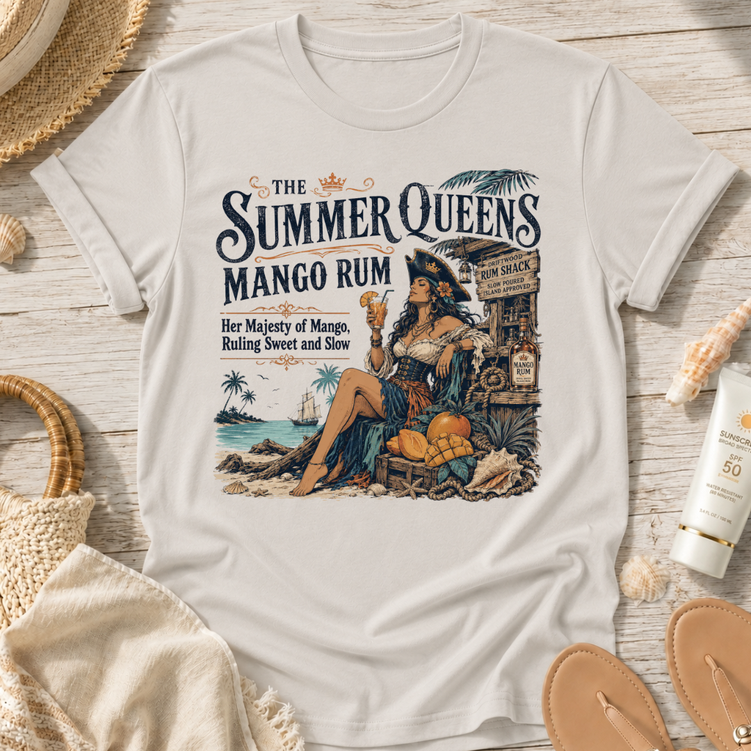 The Summer Queens Mango Rum T-Shirt