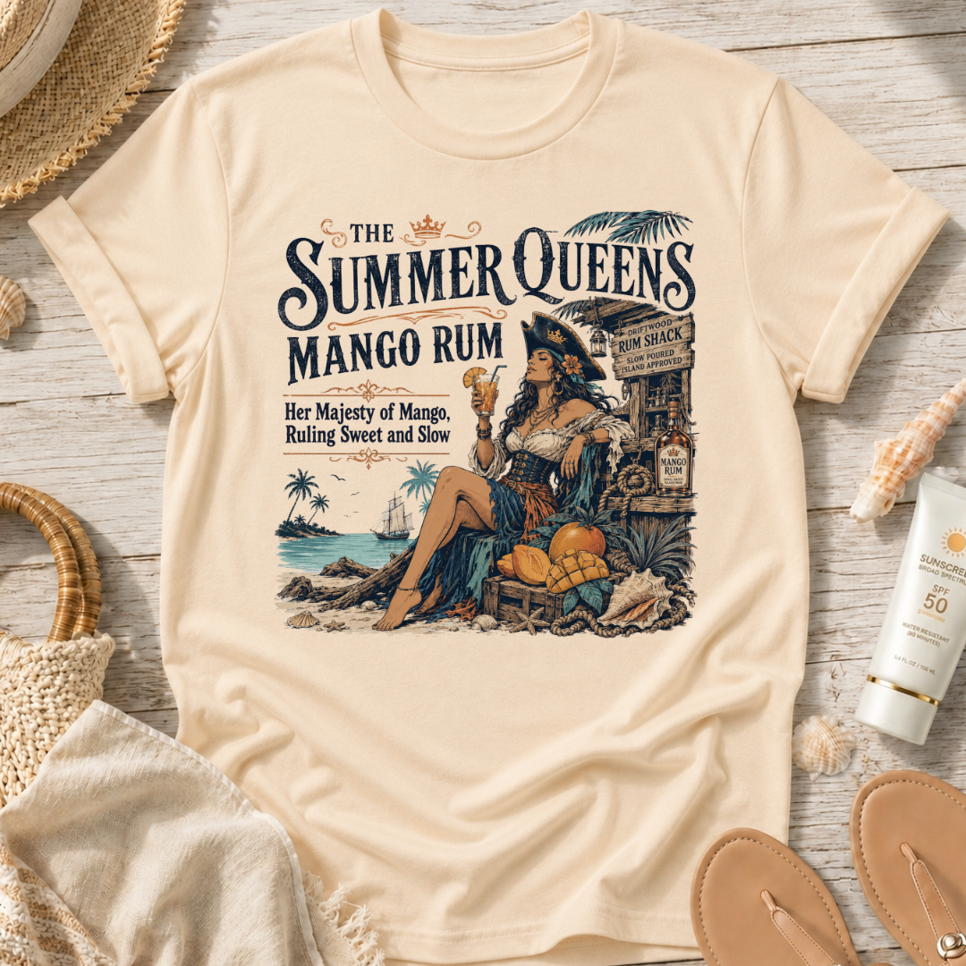 The Summer Queens Mango Rum T-Shirt