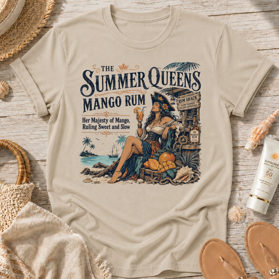 The Summer Queens Mango Rum T-Shirt