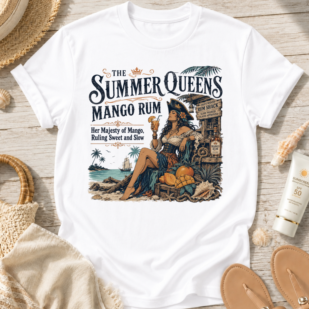 The Summer Queens Mango Rum T-Shirt