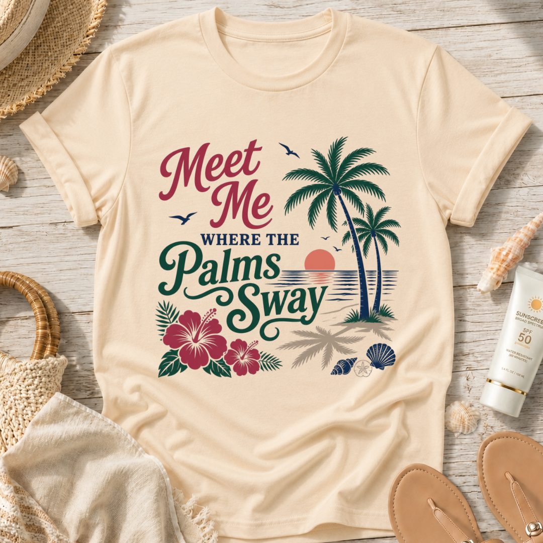 Meet Me Where the Palms Sway T-Shirt