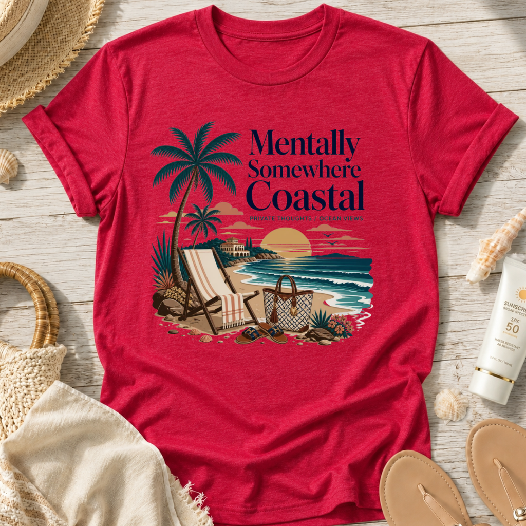 Mentally Somewhere Coastal T-Shirt