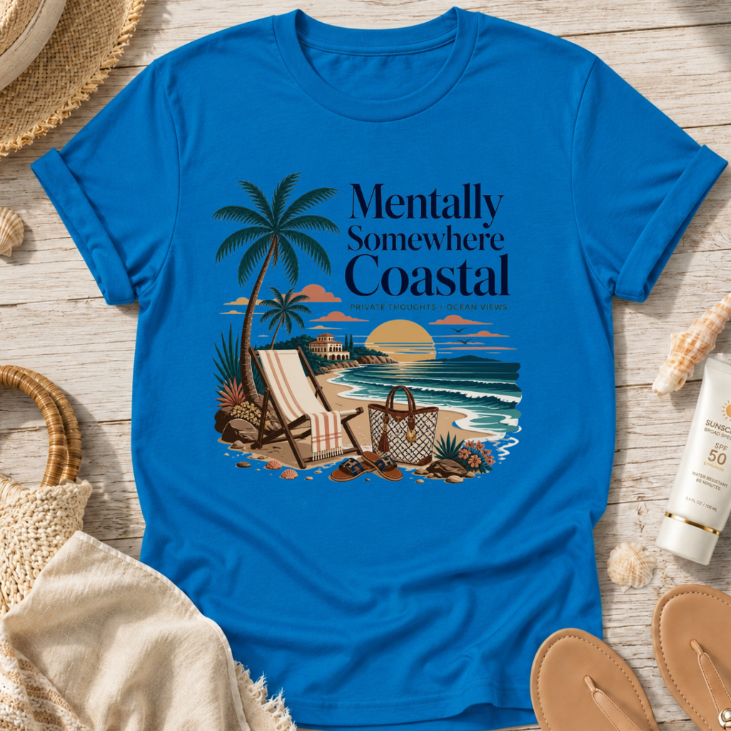 Mentally Somewhere Coastal T-Shirt