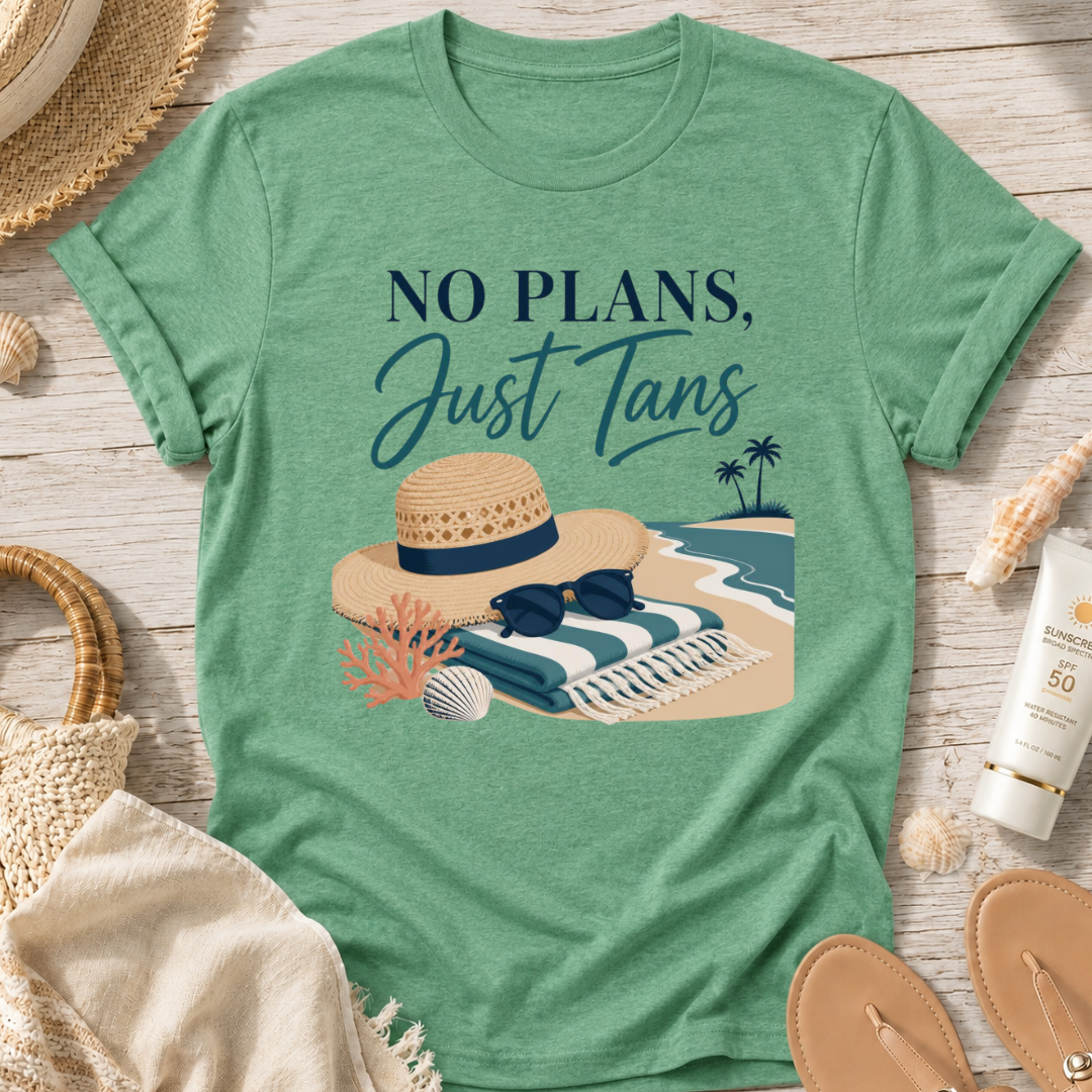 No Plans Just Tans T-Shirt