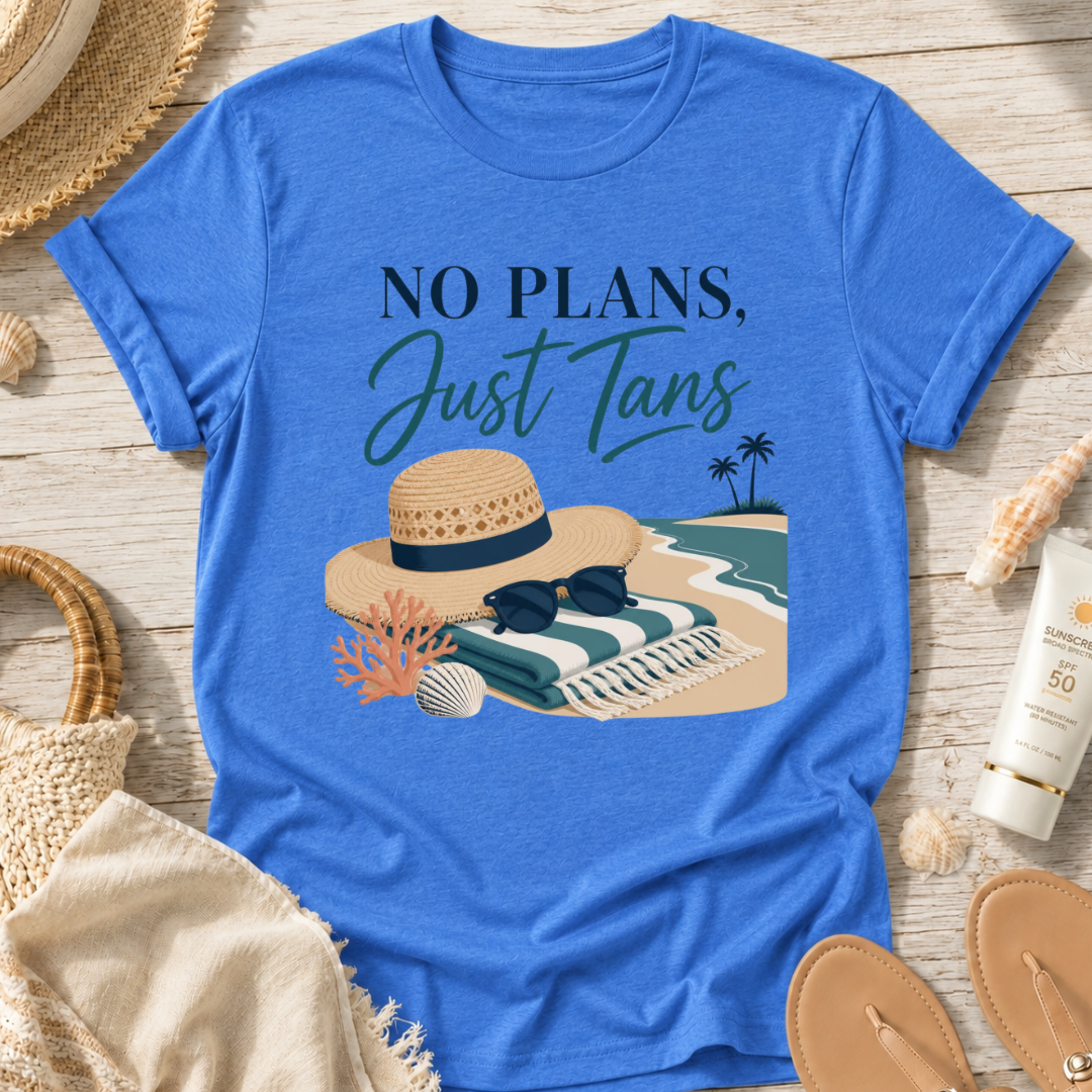 No Plans Just Tans T-Shirt