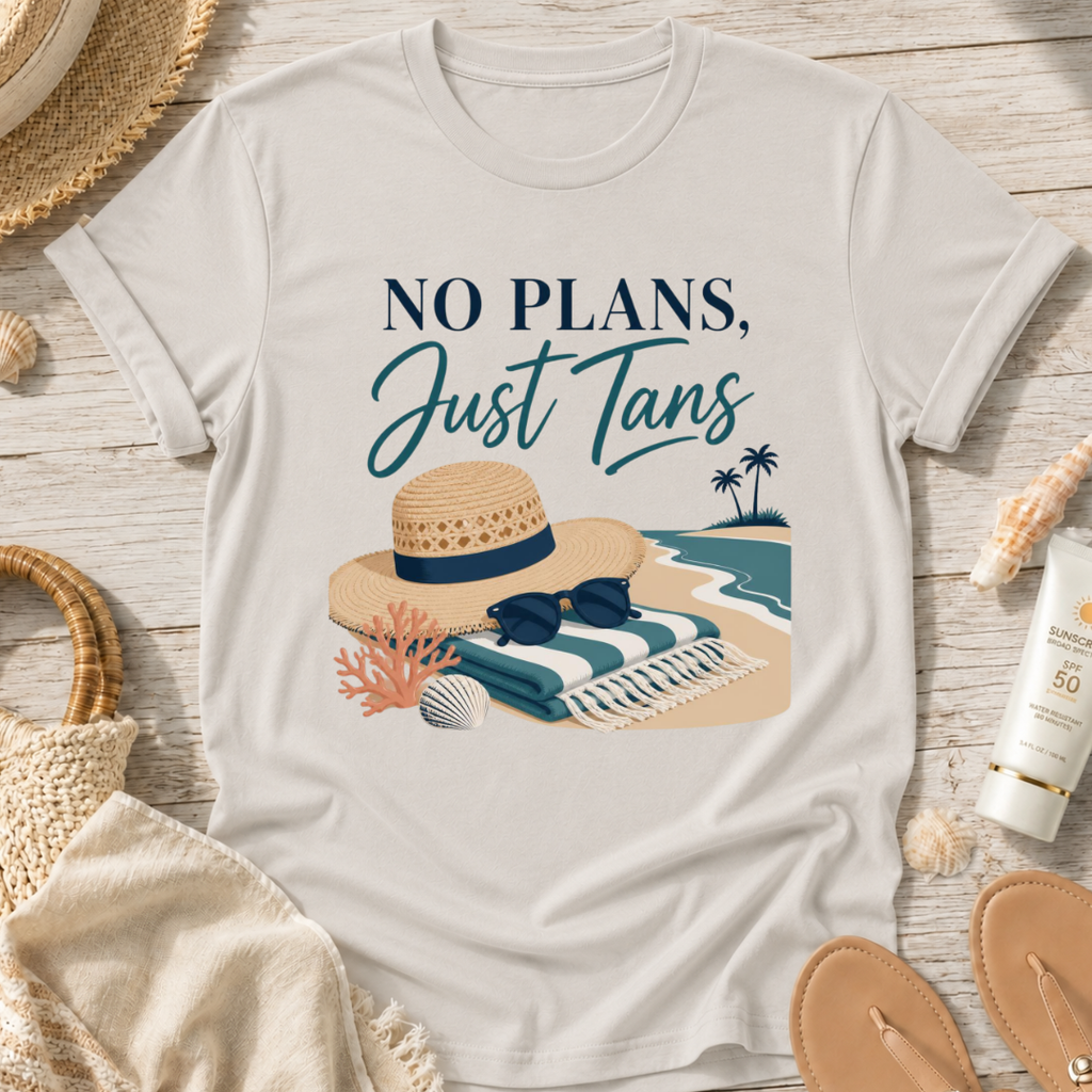 No Plans Just Tans T-Shirt