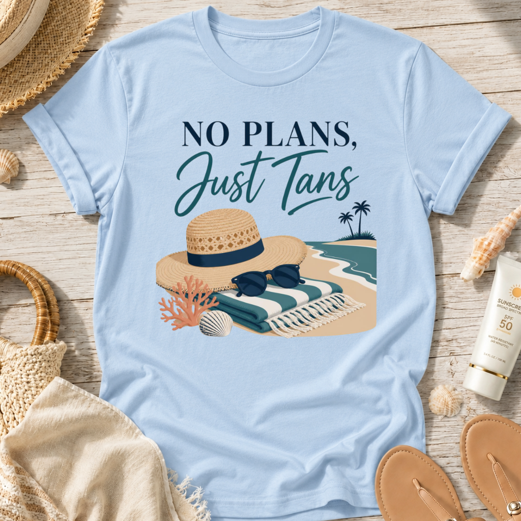 No Plans Just Tans T-Shirt