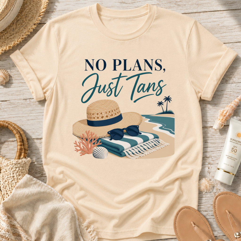 No Plans Just Tans T-Shirt