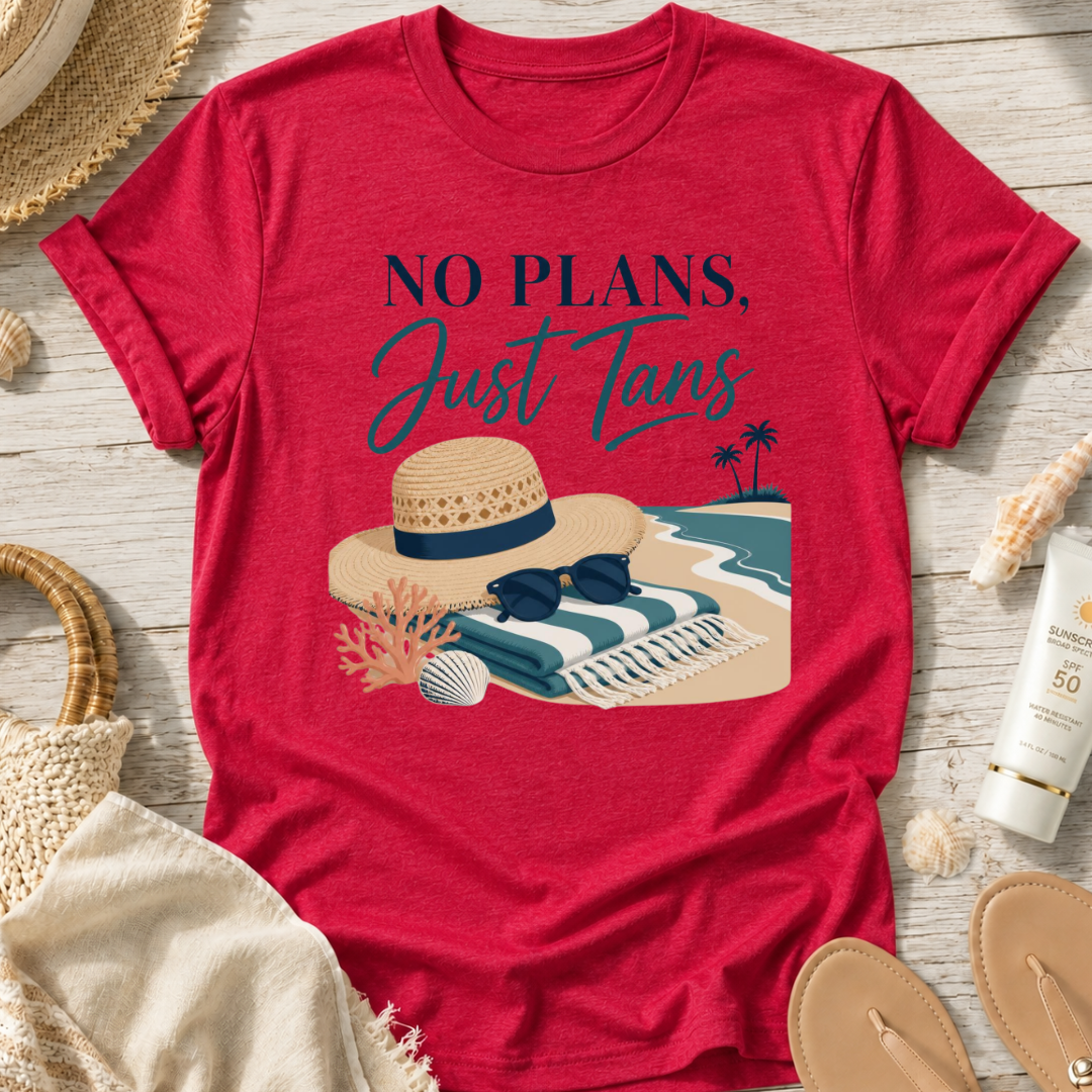 No Plans Just Tans T-Shirt